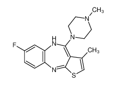 74162-37-1 structure, C17H19FN4S