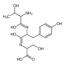 2-[[2-[(2-amino-3-hydroxybutanoyl)amino]-3-(4-hydroxyphenyl)propanoyl]amino]-3-hydroxypropanoic acid 81161-89-9