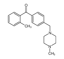 (2-methylphenyl)-[4-[(4-methylpiperazin-1-yl)methyl]phenyl]methanone 898783-43-2