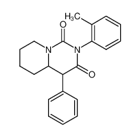 4-phenyl-2-o-tolyl-hexahydro-pyrido[1,2-c]pyrimidine-1,3-dione