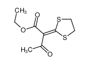2080-44-6 ethyl 2-(1,3-dithiolan-2-ylidene)-3-oxobutanoate