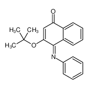 89444-25-7 3-[(2-methylpropan-2-yl)oxy]-4-phenyliminonaphthalen-1-one