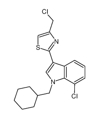 928149-84-2 structure, C19H20Cl2N2S