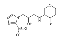 2-[4-[[(4-bromooxan-3-yl)amino]methyl]-2-nitroimidazol-1-yl]ethanol 134419-55-9