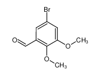 71295-21-1 spectrum, 5-bromo-2,3-dimethoxybenzaldehyde