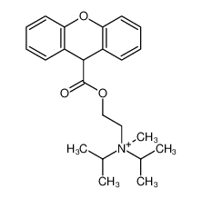 298-50-0 structure, C23H30NO3+