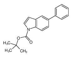 tert-butyl 5-phenylindole-1-carboxylate 361457-96-7