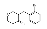 132452-34-7 structure, C12H13BrOS