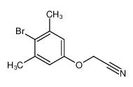 2-(4-溴-3,5-二甲基苯氧基)乙腈