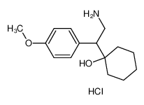 1-[2-氨基-1-(4-甲氧基苯基)乙基]环己醇盐酸盐(1:1)