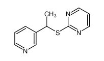 95016-55-0 2-(1-pyridin-3-ylethylsulfanyl)pyrimidine