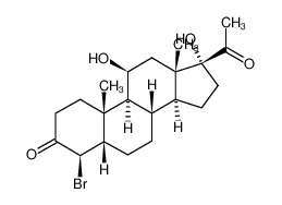 103795-86-4 spectrum, 4β-bromo-11β,17-dihydroxy-5β-pregnane-3,20-dione