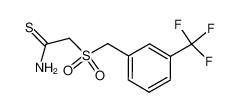 2-[3-(TRIFLUOROMETHYL)BENZYLSULFONYL]THIOACETAMIDE 175276-83-2