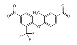 2-methyl-4-nitro-1-[4-nitro-2-(trifluoromethyl)phenoxy]benzene 919473-50-0