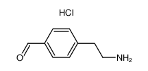 4-(2-氨基乙基)-苯甲醛盐酸盐(1:1)