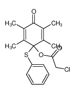 194720-38-2 spectrum, 2,3,5,6-tetramethyl-4-oxo-1-phenylthiocyclohexa-2,5-dienyl 2-chloroacetate