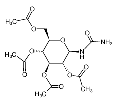 14241-65-7 1-(2',3',4',5'-Tetra-O-acetyl-β-D-glucopyranosyl)urea