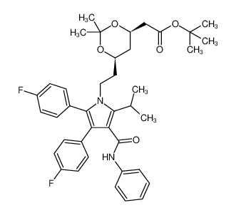 Difluoro Atorvastatin Acetonide tert-Butyl Ester 693793-87-2