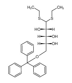 91414-41-4 5-O-triphenylmethyl-D-arabinose diethyl dithioacetal