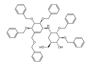 86733-61-1 2,3,4',5',6',7'-hexa-O-benzylvalidoxylamine A