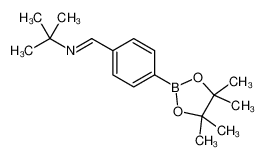 N-tert-butyl-1-[4-(4,4,5,5-tetramethyl-1,3,2-dioxaborolan-2-yl)phenyl]methanimine 1218790-47-6