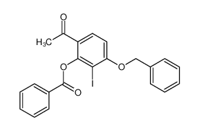 102451-89-8 structure, C22H17IO4