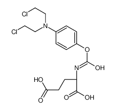 156078-79-4 (2S)-2-[[4-[bis(2-chloroethyl)amino]phenoxy]carbonylamino]pentanedioic acid