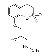 100499-67-0 structure, C12H17NO5S