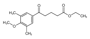 ethyl 5-(4-methoxy-3,5-dimethylphenyl)-5-oxopentanoate 898751-02-5