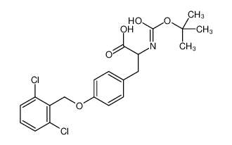 O-(2,6-Dichlorobenzyl)-N-{[(2-methyl-2-propanyl)oxy]carbonyl}tyro sine 201334-88-5