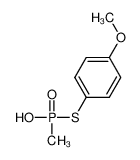 1284189-34-9 S-(4-methoxyphenyl) O-hydrogen methylphosphonothioate