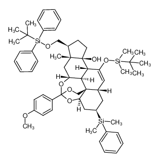 1018988-60-7 structure, C58H78O7Si3