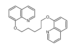 71456-77-4 8-(5-quinolin-8-yloxypentoxy)quinoline