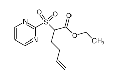 288400-61-3 ethyl 2-(pyrimidin-2-ylsulfonyl)hex-5-enoate