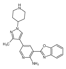 1146946-19-1 structure, C21H22N6O