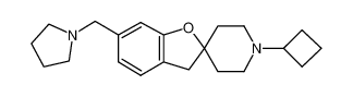 1'-cyclobutyl-6-(pyrrolidin-1-ylmethyl)-3H-spiro[benzofuran-2,4'-piperidine]