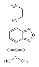4-(N,N-二甲氨基磺酰)-7-(2-乙二胺基)-2,1,3-苯并恶二唑