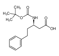 (R)-N-叔丁氧羰基-3-氨基-5-苯基戊酸