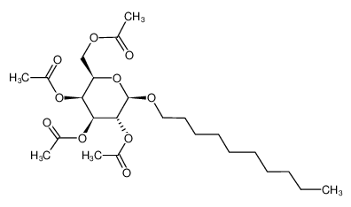 103168-14-5 spectrum, Decyl 2,3,4,6-tetra-O-acetyl-β-D-galactopyranoside