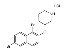 1220032-70-1 structure, C15H16Br2ClNO