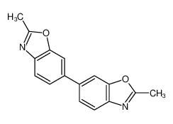 6309-66-6 2-methyl-6-(2-methyl-1,3-benzoxazol-6-yl)-1,3-benzoxazole