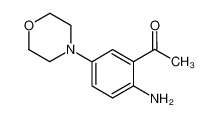 1-(2-amino-5-morpholin-4-ylphenyl)ethanone 98440-50-7