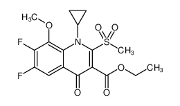 936255-64-0 structure, C17H17F2NO6S