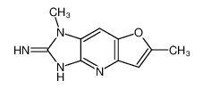 2-Amino-1,6-dimethylfuro[3,2-e]imidazo[4,5-b]pyridine 357383-27-8