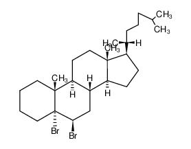 6213-04-3 5,6β-dibromo-5α-cholestane