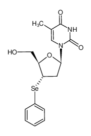 131933-44-3 1-(2,3-dideoxy-3-C-selenophenyl-β-D-erythro-pentofuranosyl)thymine