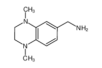 (1,4-二甲基-1,2,3,4-四氢喹噁啉-6-基)甲基胺