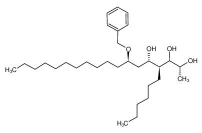 220583-66-4 (2R,4S,5S,7R)-7-Benzyloxy-4-hexyl-octadecane-2,3,5-triol