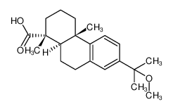 Abiesadine N; 15-甲氧基二去氢松香酸