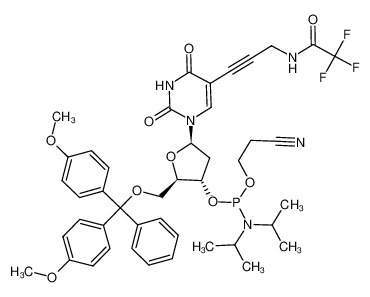 120016-98-0 structure, C44H49F3N5O9P